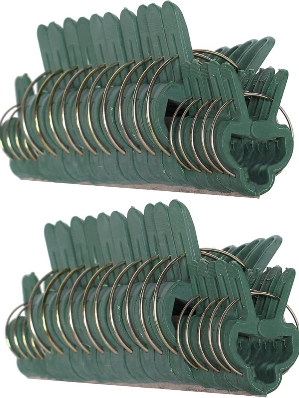 Plant Clips 40 Piece Green Gentle Gardening Plant & Flower Lever Loop Gripper Cl